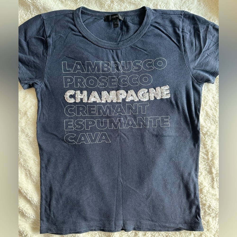 J.CREW sequin Women’s t-shirt XS